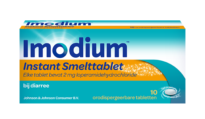 IMODIUM® Instant Smelttabletten